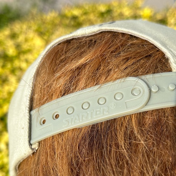 Vintage 90s Buffalo Sabres ⚔️ Starter snapback hat baseball cap NHL earth tones - Picture 8 of 16